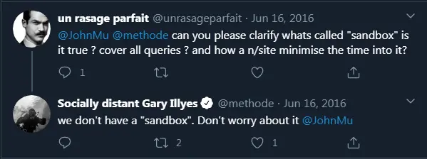 gary illyes respond to twitte