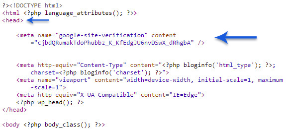 ثراردادن کد html در فایل header