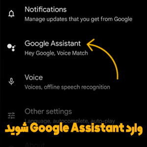 آموزش فعال کردن Google Asistants , وارد Google Assistant شوید
